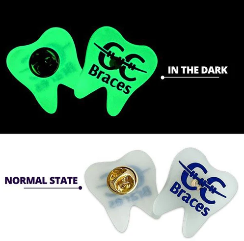 Enlightening the Way: The Appeal of Custom 3D PVC Lapel Pins - Glowing