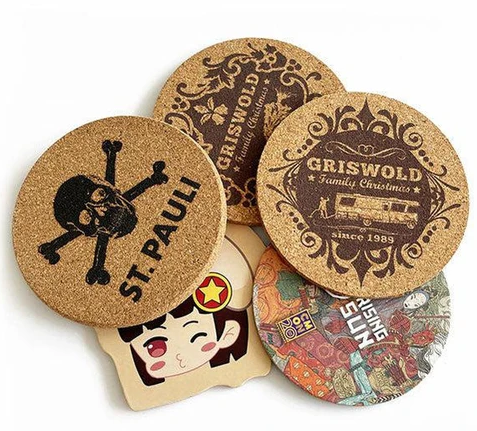 Enhance Your Table Setting with Custom Cork Coasters