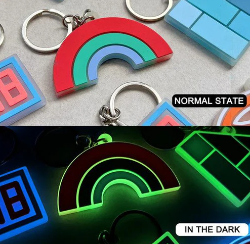 Unlocking Brand Potential with Custom Double-Sided 3D Die Cut Rubber Keychains