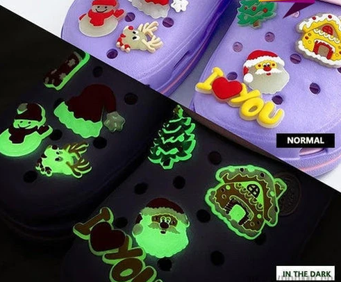 Enhancing Brand Visibility with Glow-in-the-Dark Logo Clog Charms