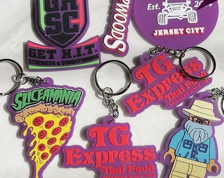  Unveiling the Allure of Custom 3D Die Cut Rubber Keychains