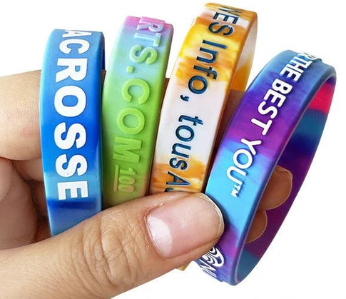 Enhancing Brand Visibility with Custom Silicone Wristbands - Swirl