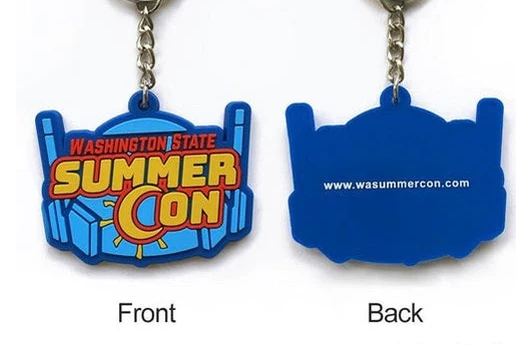 Make Your Mark with Custom 3D Die Cut Rubber Keychains