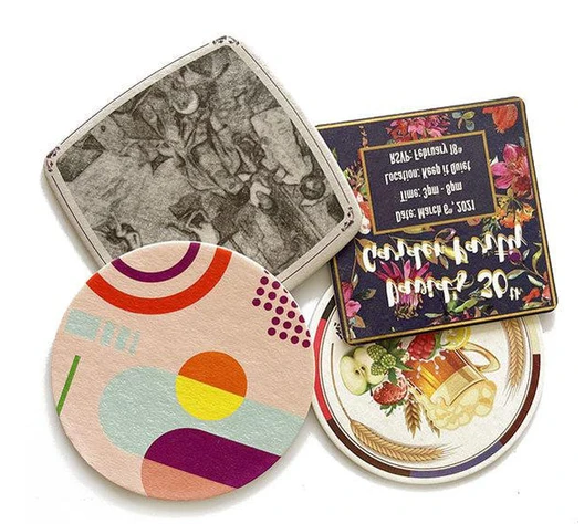 Unveiling the Versatility of Custom Absorbent Paper Coasters