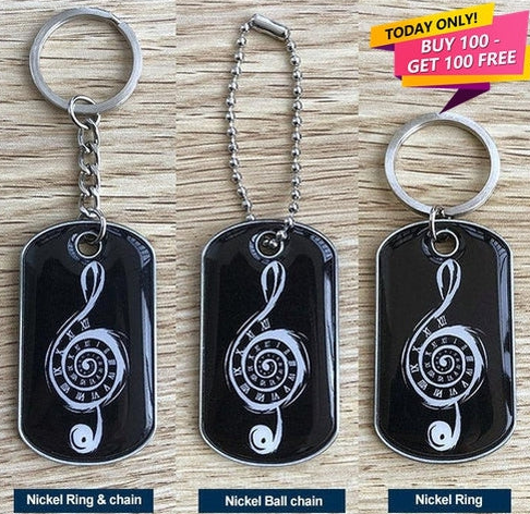 The Ultimate Blend of Style and Functionality: Custom Metal Dog Tag Keychain with Doming