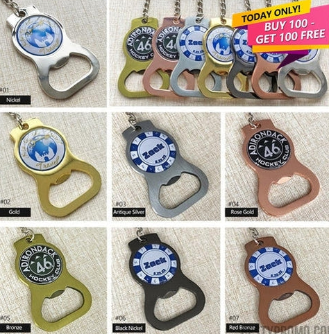 Elevate Your Key Game with Custom Zinc Alloy Opener Keychains-8S