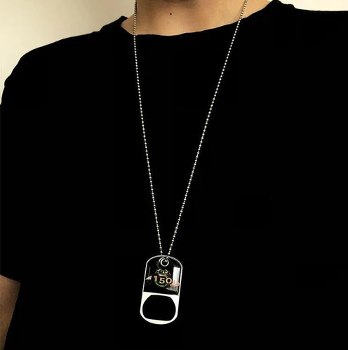 Elevate Your Style with Custom Dog Tag Necklaces with Opener