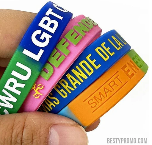 Elevate Your Message with Custom Segmented Silicone Wristbands