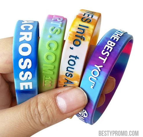 Elevate Your Style with Custom Silicone Wristbands - Swirl