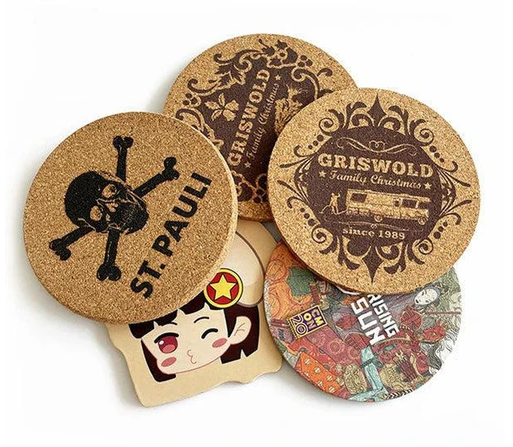 The Eco-Friendly Elegance of Custom Cork Coasters