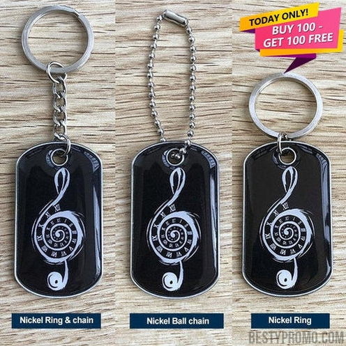 The Unique Appeal of Custom Metal Dog Tag Keychains with Doming