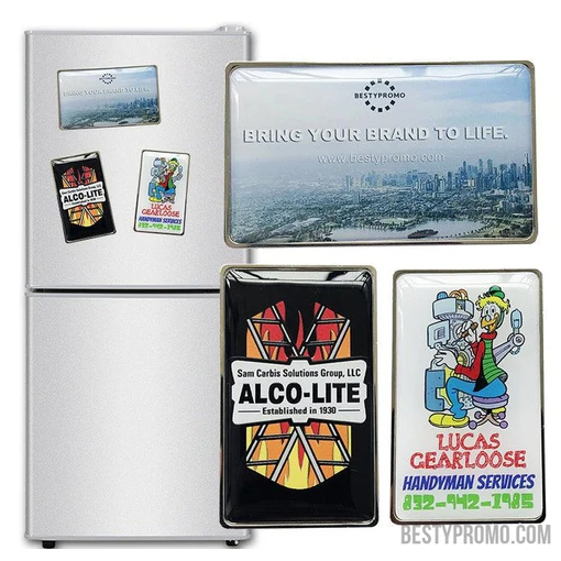 Enhancing Brand Visibility: The Appeal of Custom  Fridge Magnets - Rectangle