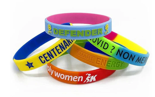 The Appeal of Custom Silicone Wristbands - Segmented: A Fashionable and Meaningful Accessory