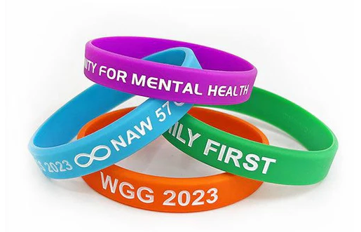 Stand Out with Custom Silicone Wristbands - Solid