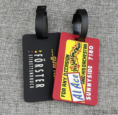 Elevate Your Travel Experience with Premium Custom 3D Rubber Luggage Tags