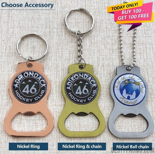 Enhance Your Brand with Custom Zinc Alloy Opener Keychains-8S