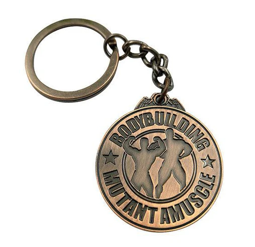 Custom Single-Sided Logo Metal Keychain: A Premier Branding Solution