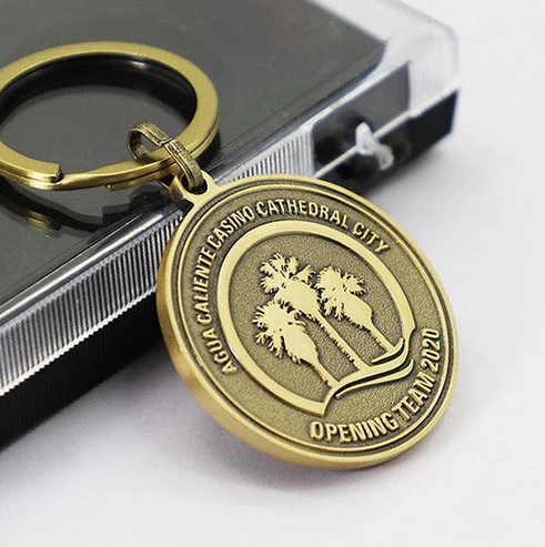 Exploring the Versatility of Custom Single-Sided Logo Metal Keychains