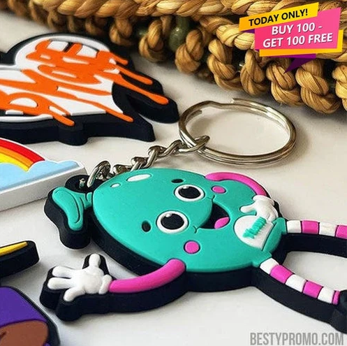 The Allure of Custom 3D Die Cut Rubber Keychains: A Perfect Blend of Functionality and Branding