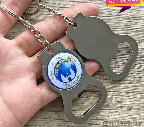 The Ultimate Promotional Tool: Custom Zinc Alloy Opener Keychains-8S