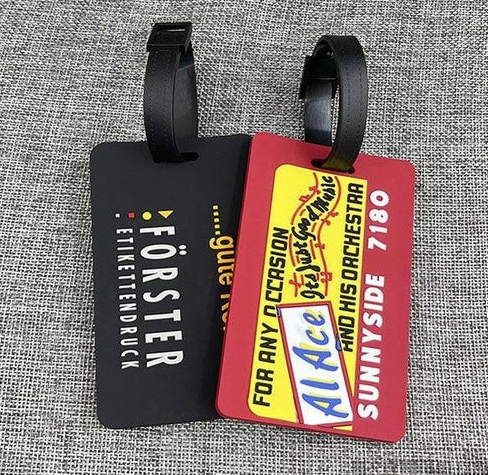 Premium Custom 3D Rubber Luggage Tags: Elevate Your Brand with Style and Functionality