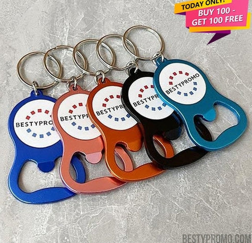 Custom Aluminium Bottle Opener Keychains - 8S: A Perfect Blend of Utility and Style