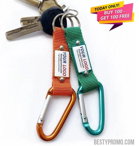 Custom Aluminum Carabiner Keychains