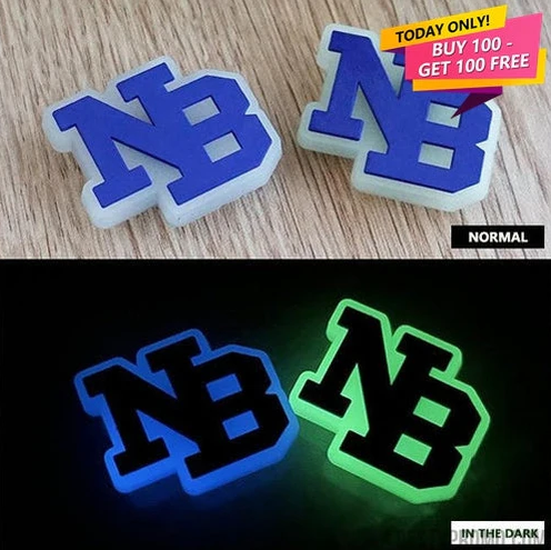 Custom Glow-in-the-Dark Clog Charms