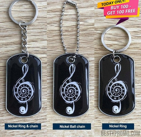 Custom Metal Dog Tag Keychain with Doming: A Unique and Durable Promotional Product