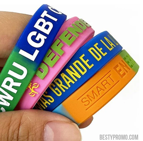 Custom Segmented Silicone Wristbands: A Unique Way to Showcase Your Message